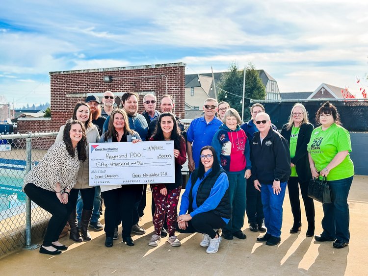 $50,000 Donation Made to Dr. O.R. Nevitt Community Pool in Raymond